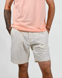 Bermuda Masculina Elástico Branca
