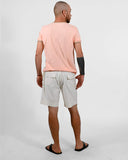 Bermuda Masculina Elástico Branca