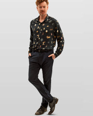 Calça Alfaiataria Xadrez