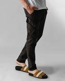 Calça de Algodão Preta