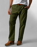 frente da calça masculina de sarja
