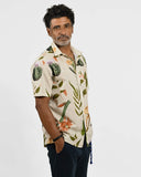 Camisa Estampa Botânica