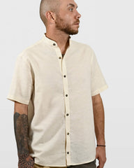 Camisa Cânhamo Manga Curta