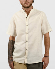 Camisa Cânhamo Manga Curta