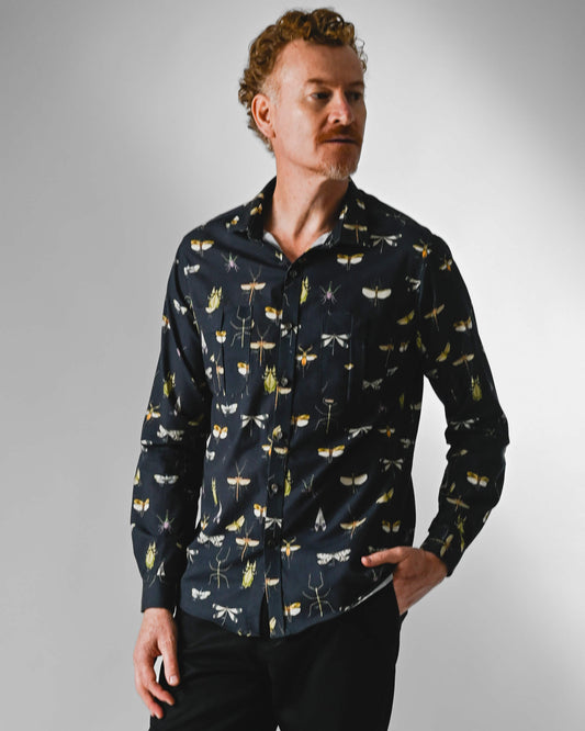 Camisa Insetos Noite