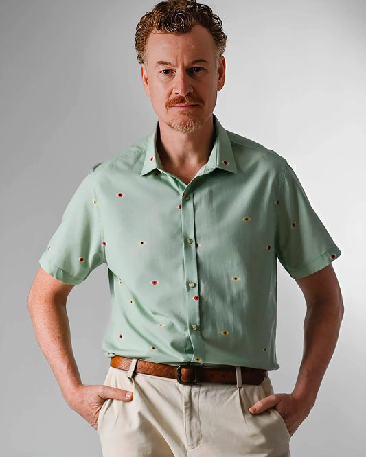 Camisa Estampa Bauhaus Manga curta
