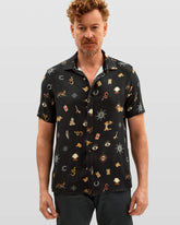 Camisa Manga Curta Estampa Mistica