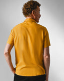 Camisa Cambraia de Linho Mostarda