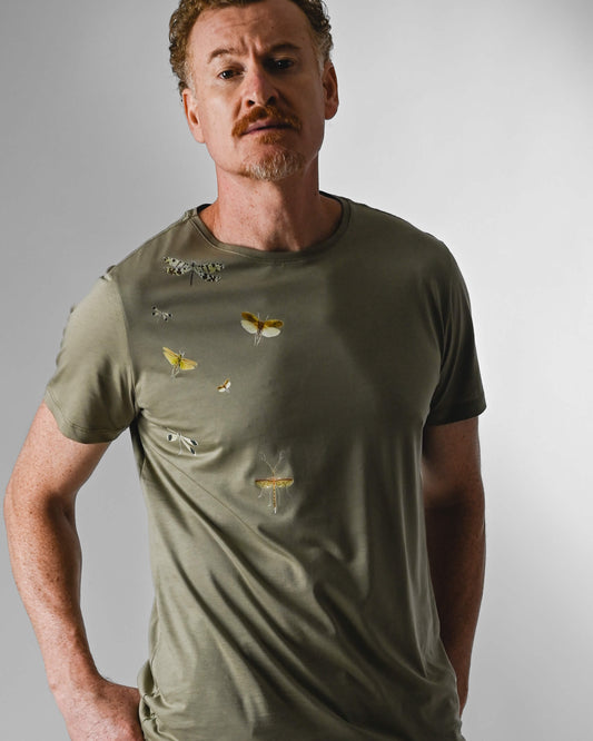 Camiseta Pima Estampa Libélulas