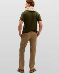 Camiseta de Tricô Verde Oliva