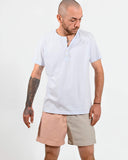 Shorts Masculino Bloco de Cores Algodão e Viscose | Rever Camisaria