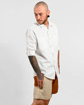 Shorts Linho Bloco de Cores