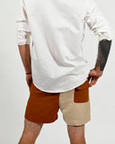 Shorts Linho Bloco de Cores