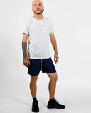 Shorts Marinho Linho