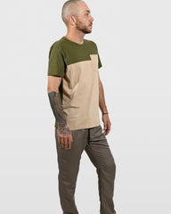 Camiseta duas cores