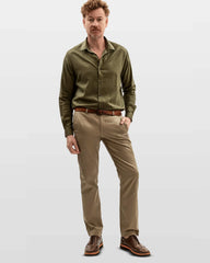 Calça chino algodão