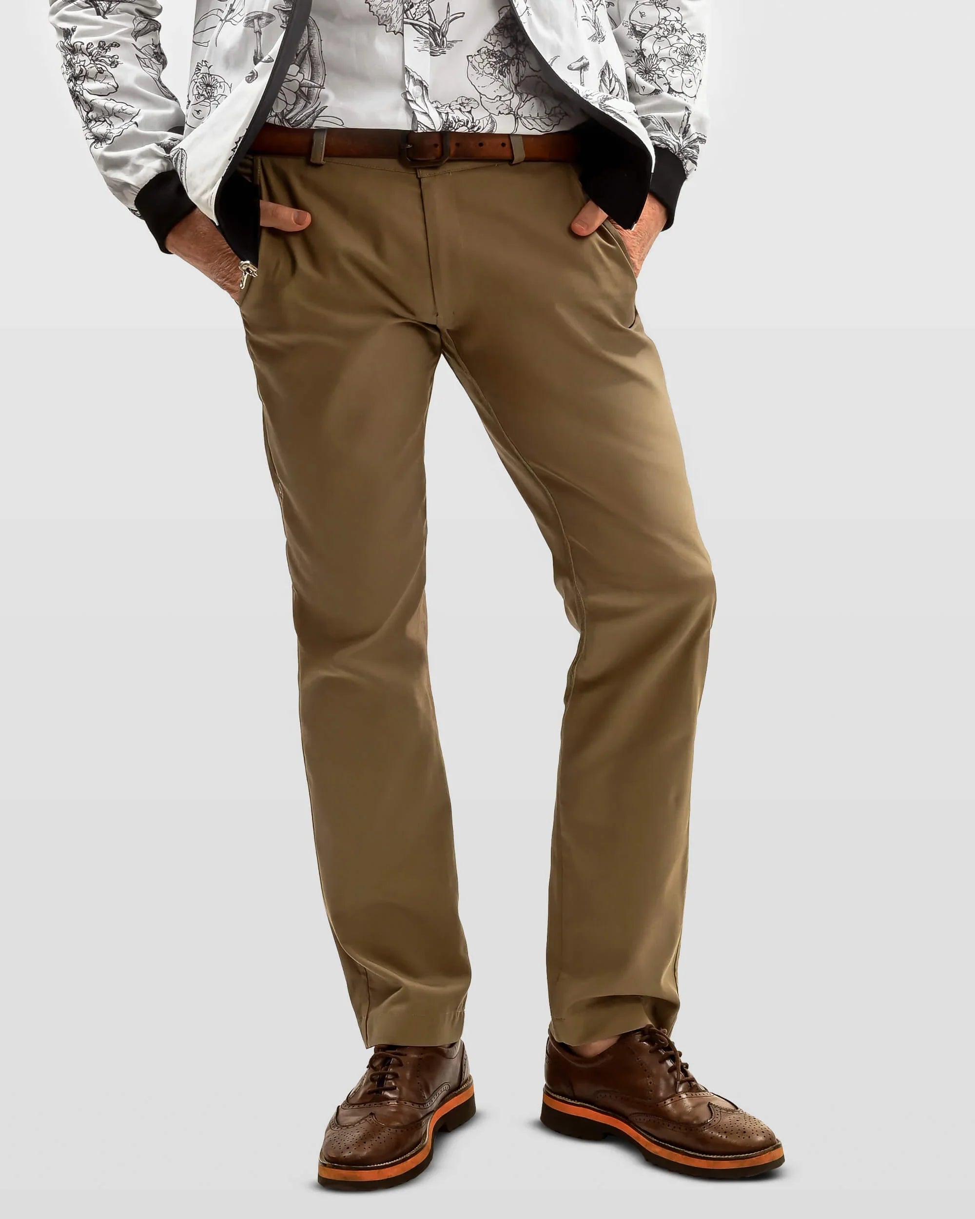 Calça chino algodão