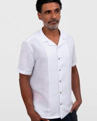 Camisa gola sport linho