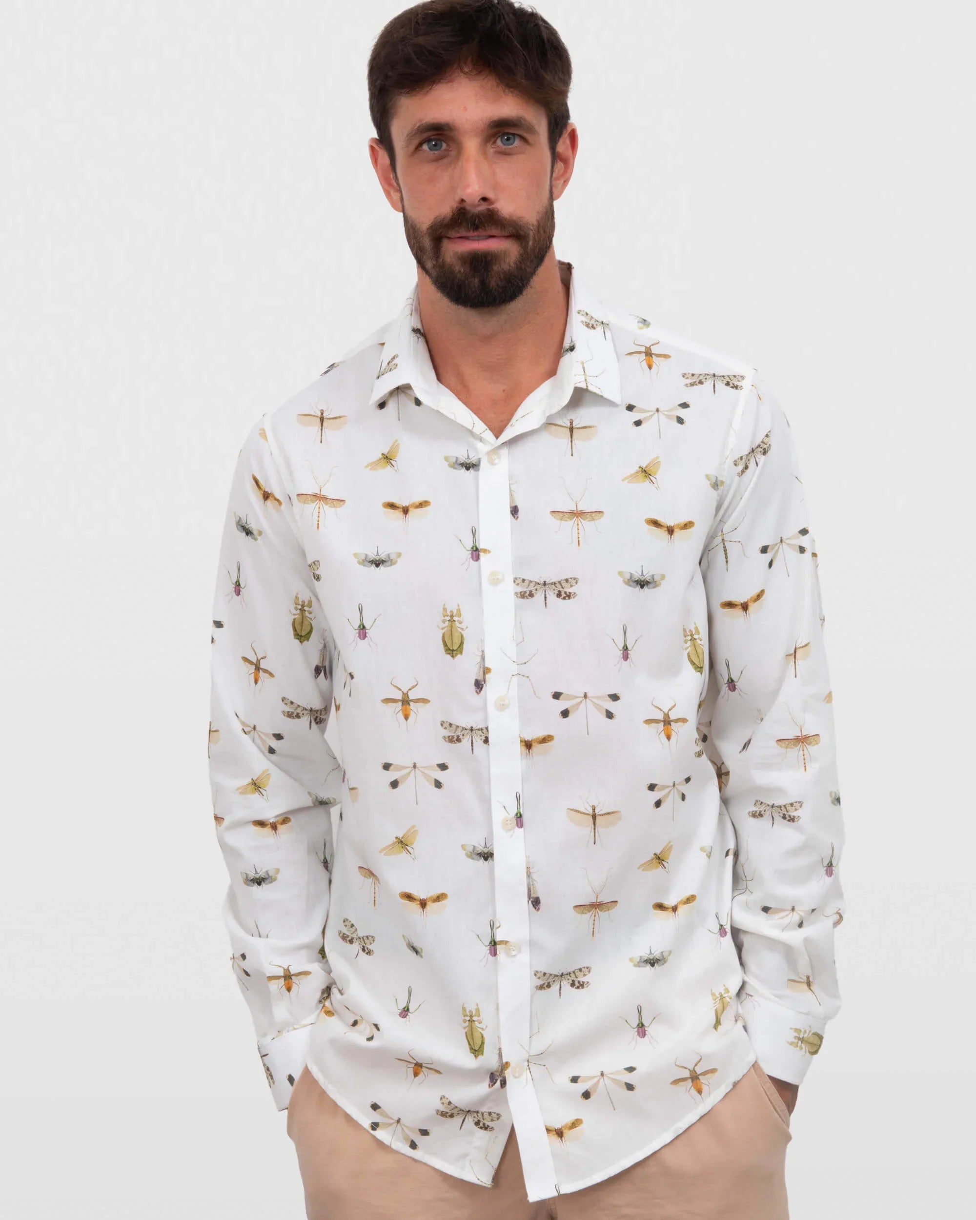Camisa manga longa libélulas