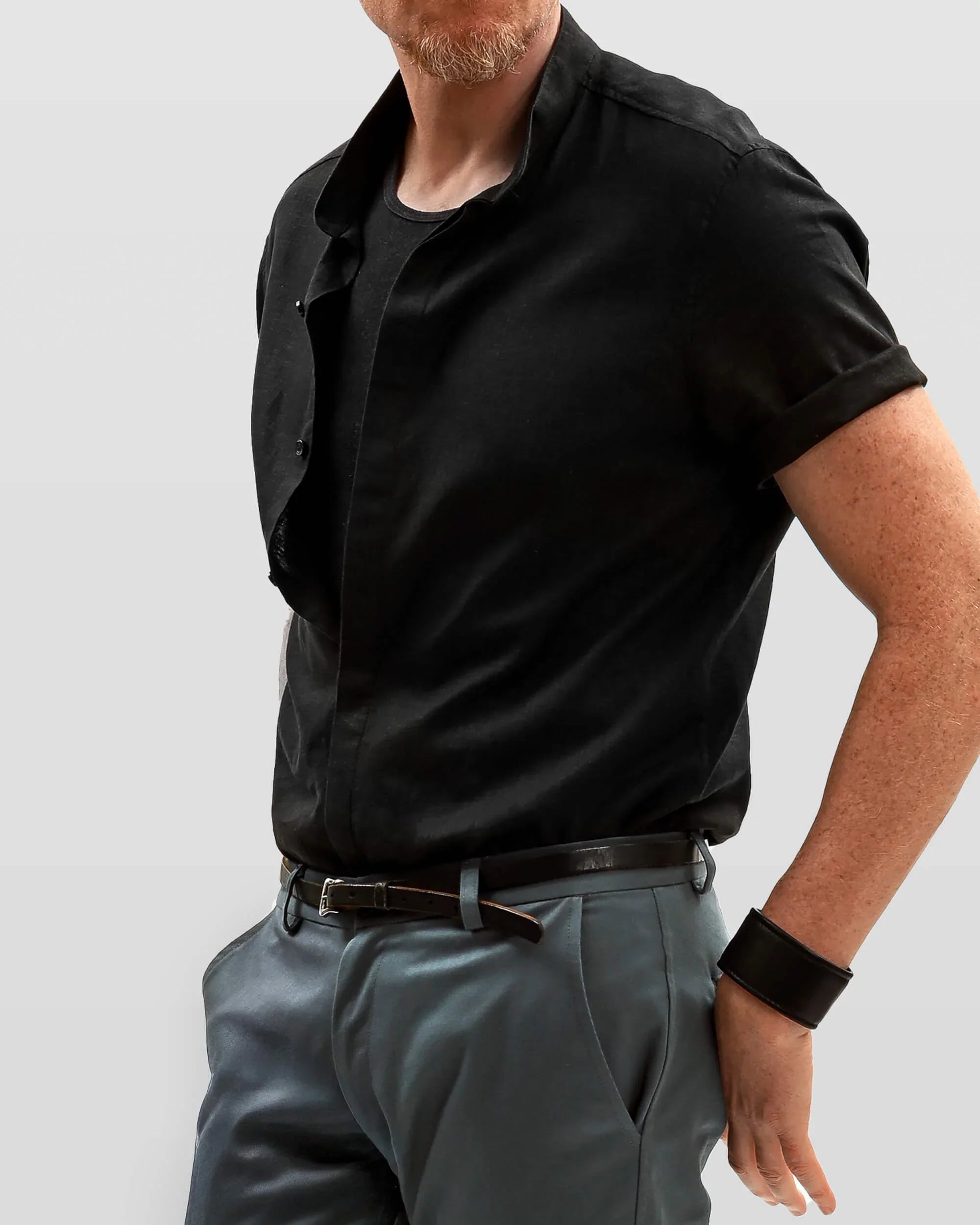 Camisa cambraia de linho