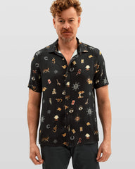 Camisa estampada mistica