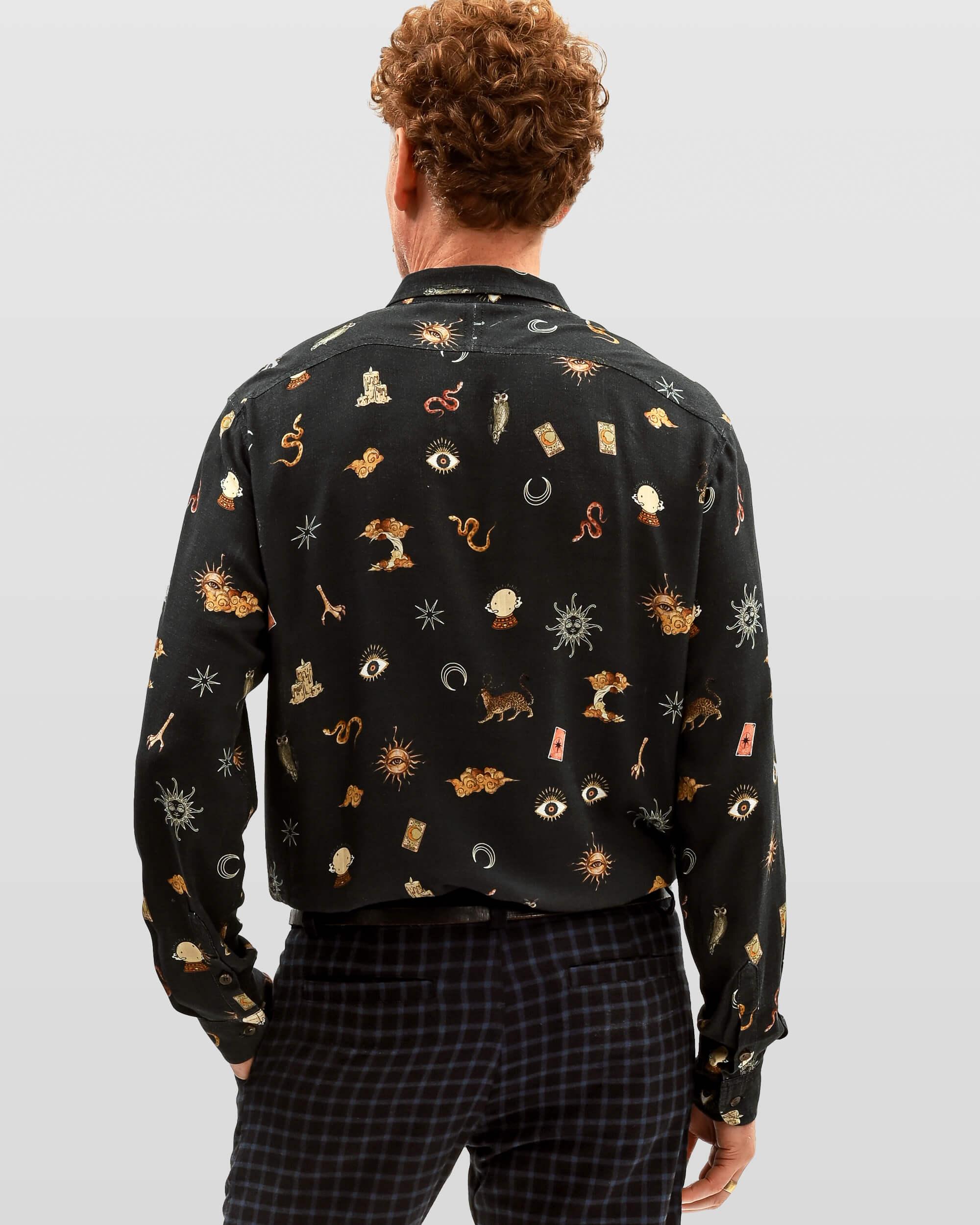 Camisa estampada mistica
