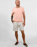 Bermuda Masculina Elástico Branca