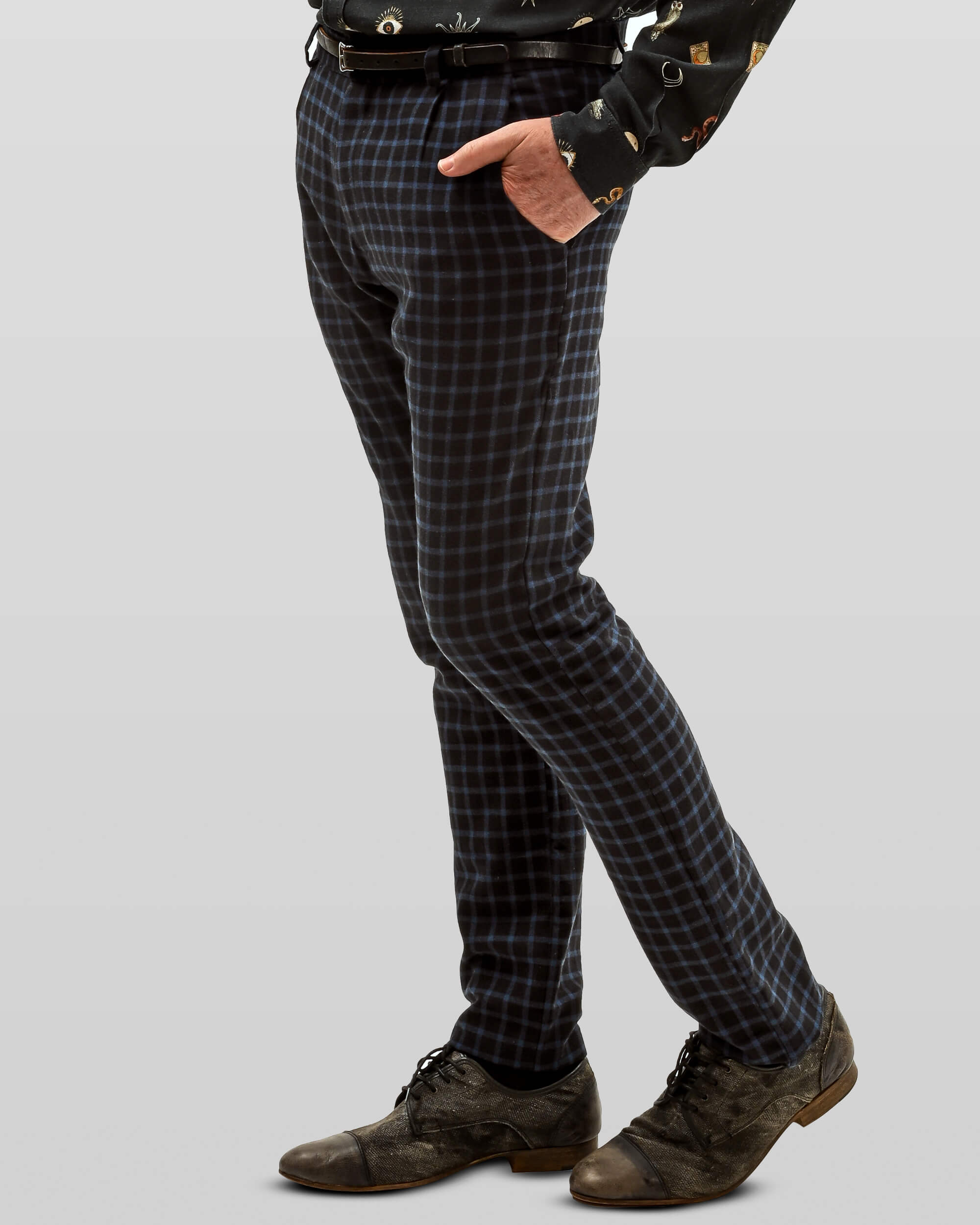 Calça Alfaiataria Xadrez