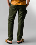Calça de Algodão Oliva
