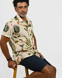Camisa Estampa Botânica