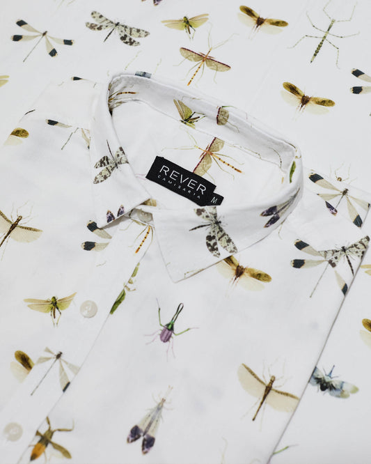 Camisa Estampa Libélulas