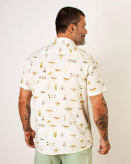 Camisa  Algodão Estampa Exclusiva Libélulas