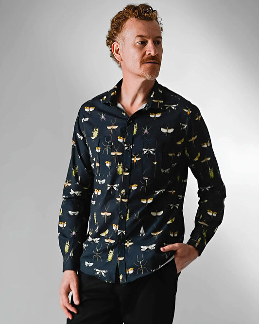 Camisa Insetos Noite