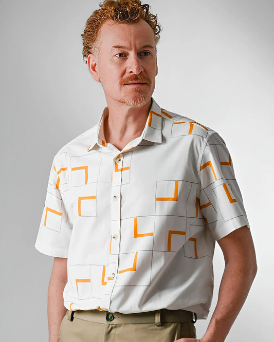 Camisa Estampa Azulejos
