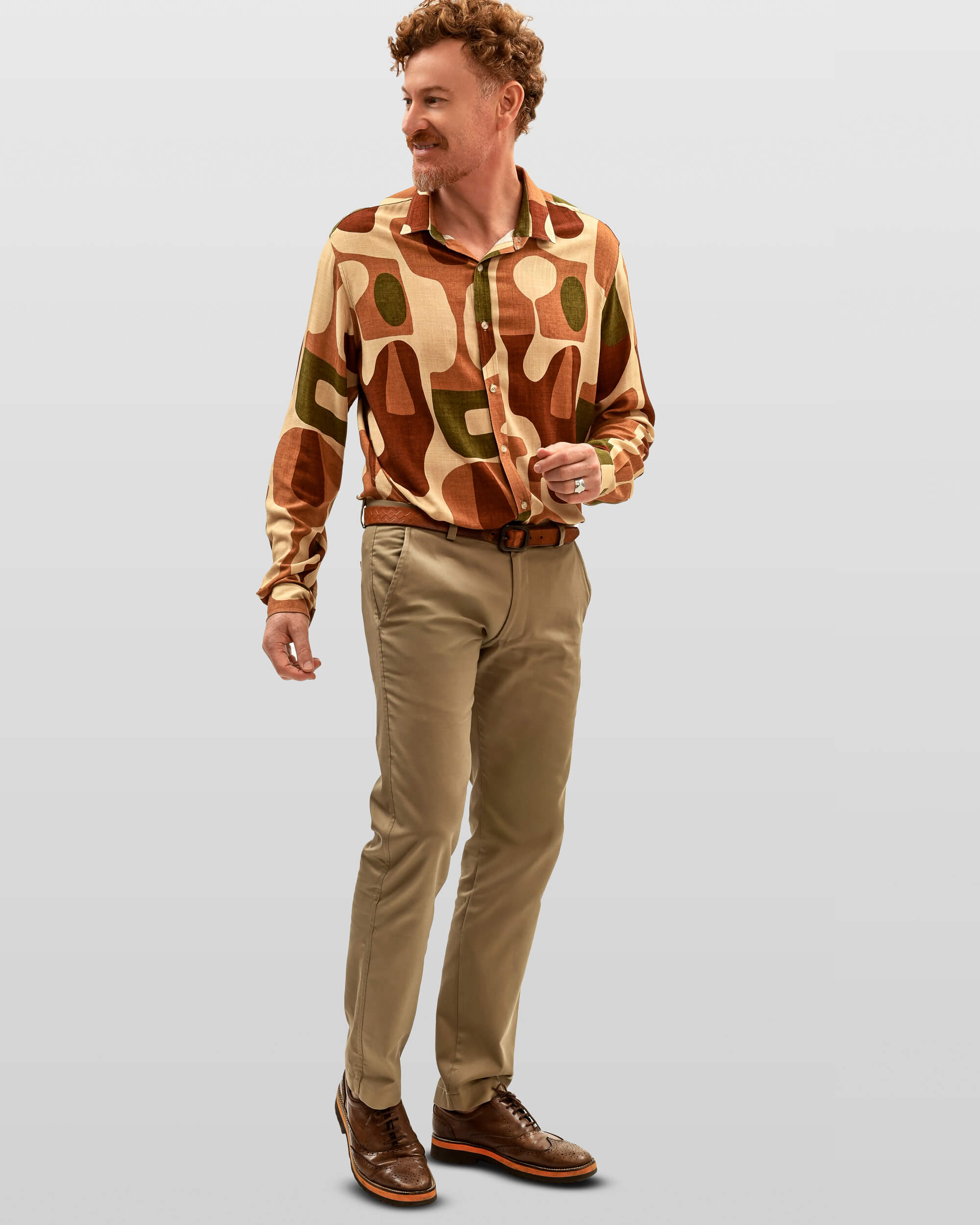 Camisa Estampa Burle