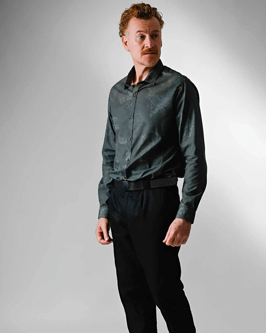 Camisa Estampa Oriental