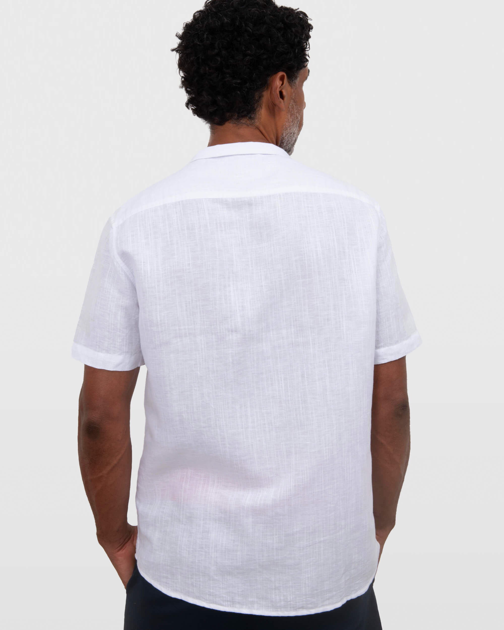 Camisa Branca Gola Sport