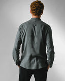 Camisa Cinza com Recorte