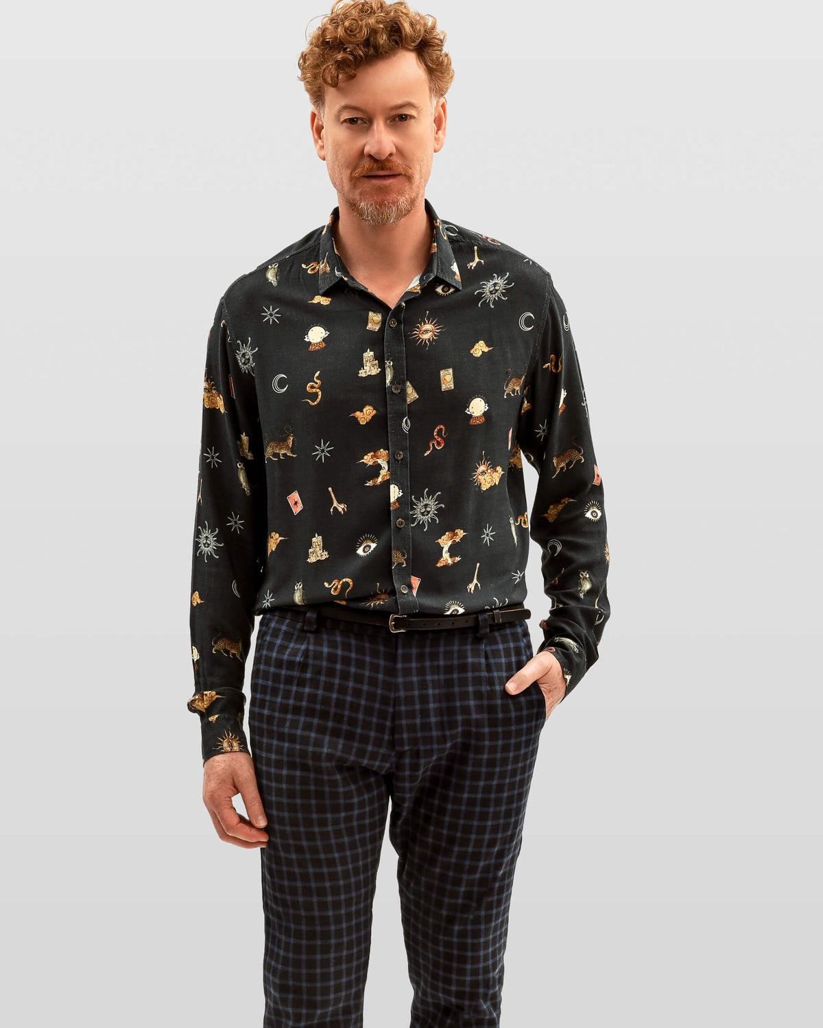 Camisa Estampa Exclusiva Mística