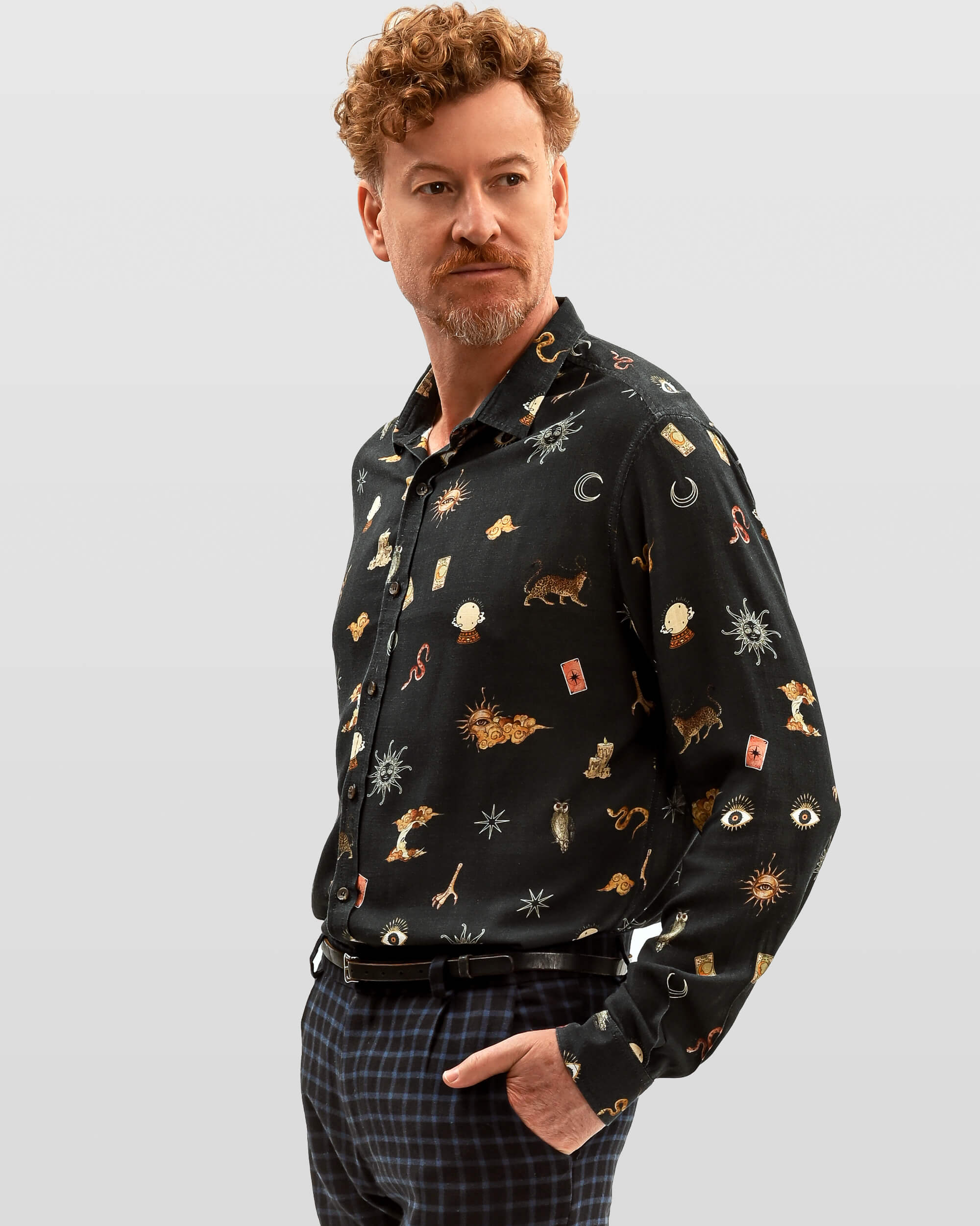 Camisa Estampa Exclusiva Mística
