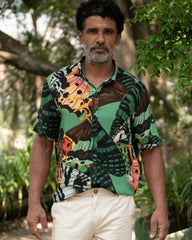 Camisa Estampada Asas