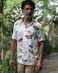 Camisa Estampada Borboletas