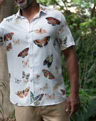 Camisa Estampada Borboletas