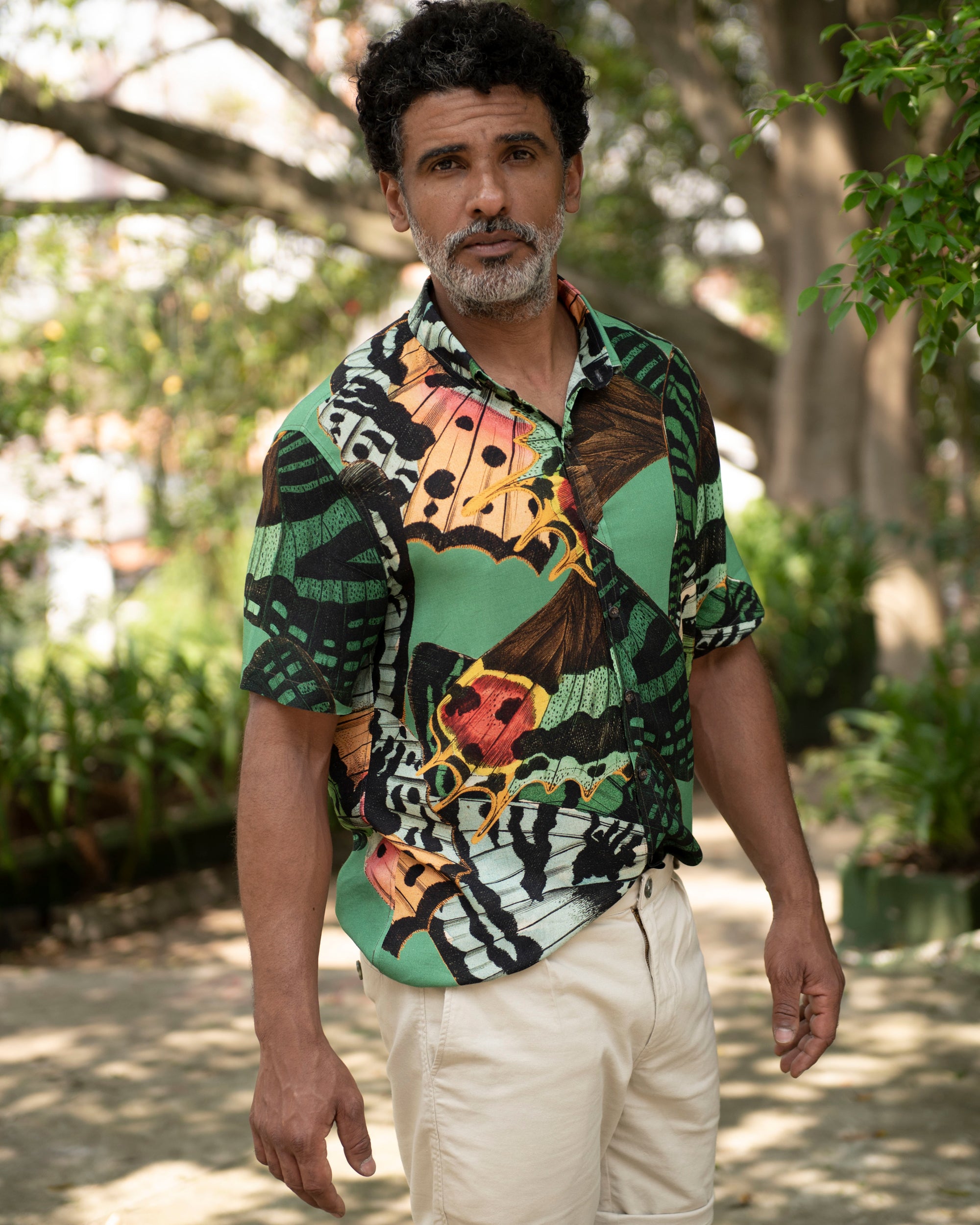 Camisa Estampada Asas