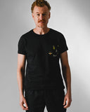 Camiseta Bolso Estampa Insetos Noite