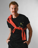 Camiseta Bolso Estampa Insetos Noite