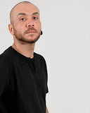 Camiseta Preta Detalhe
