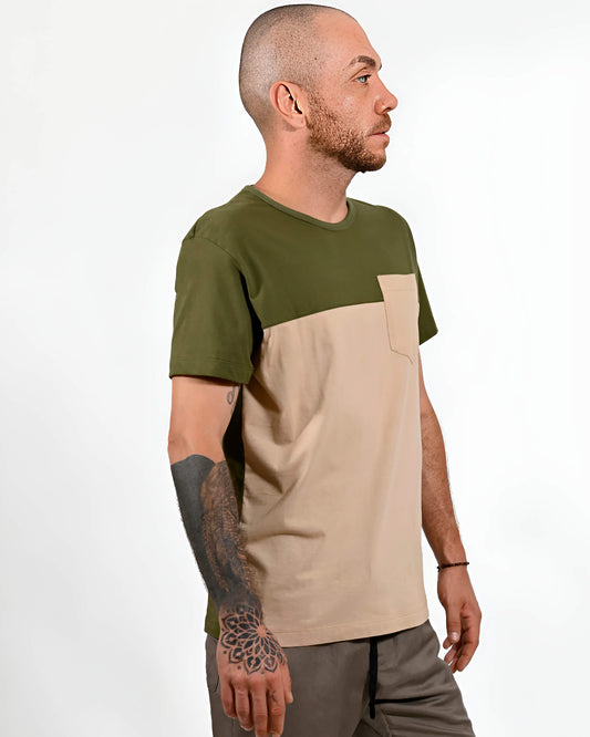 Camiseta Bloco de Cores