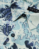 Camisa Estampa Onda