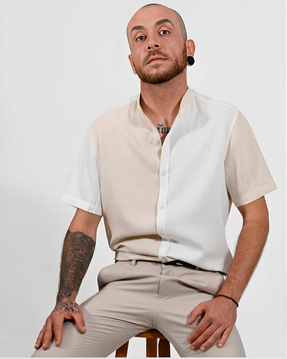 Camisa Bloco de Cores